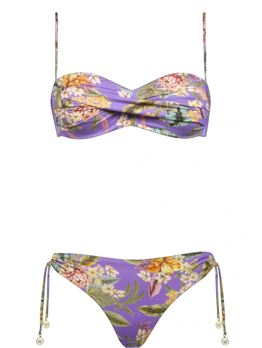 watercult Bandeau 2 pieces bikini DREAMSCAPE TROPICS