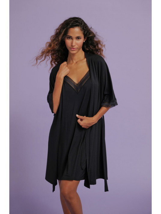 Antigel black Dressing gown SIMPLY GRAPHIC