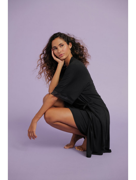 Antigel black Dressing gown SIMPLY GRAPHIC
