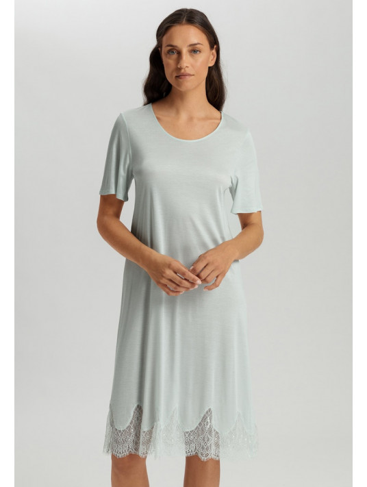 hanro Chemise de nuit manches courtes MELIA