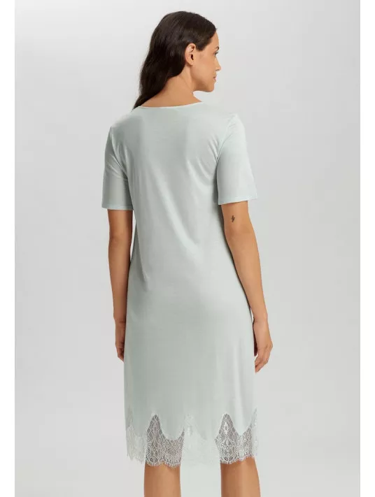 hanro Chemise de nuit manches courtes MELIA hanro Chemise de nuit manches courtes MELIA