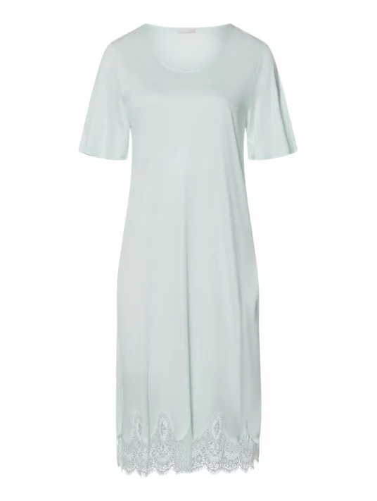 hanro Chemise de nuit manches courtes MELIA hanro Chemise de nuit manches courtes MELIA