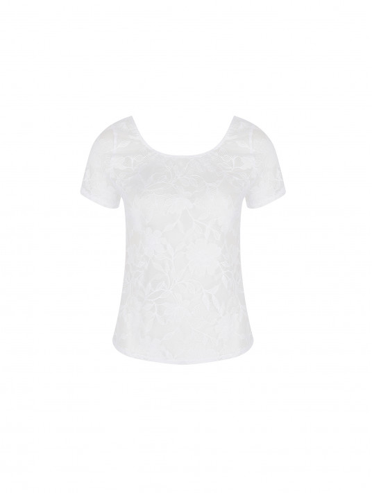 Antigel White top DENTELLE REBELLE