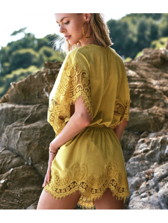 Marjolaine Dress Lemon APHRODITE