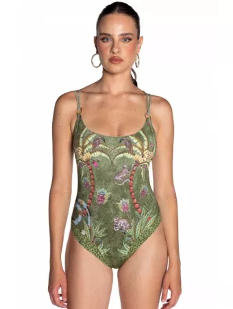 PIN UP One piece swimsuit SAFARI