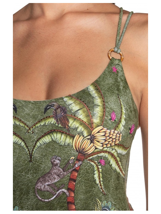 PIN UP One piece swimsuit SAFARI