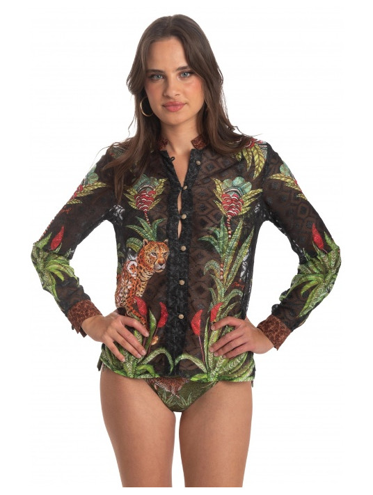 PIN UP Chemise imprimée SAFARI