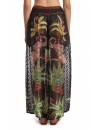 PIN UP Printed beach skirt SAFARI