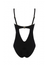 ANTIGEL Maillot une pièce noir bandeau coque LA GLAM TONIQUE