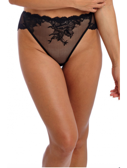 WACOAL Culotte noir VIVID ATTRACTION