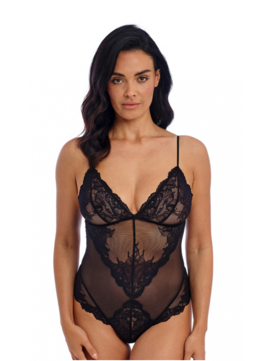 WACOAL Body noir VIVID ATTRACTION