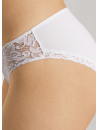 Hanro Culotte dentelle coton blanc MOMENTS