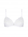 Lise Charmel Non wired bra white SOURCE BEAUTE