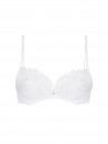 Lise Charmel Half cup bra white SOURCE BEAUTE