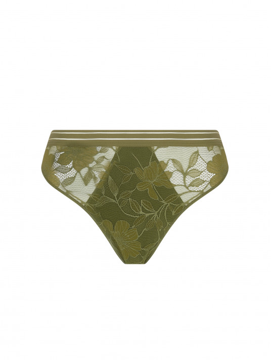Brief green DENTELLE REBELLE
