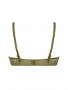 Soutien-gorge sans armatures vert DENTELLE REBELLE