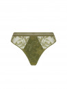 Thong green DENTELLE REBELLE