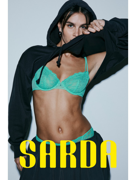 SARDA plunge balconette bra AMELIA