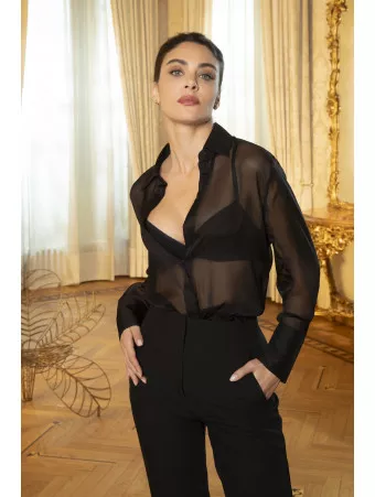 Lise Charmel Chemisier soie transparent VARIATION DESIR