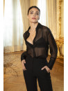 Lise Charmel Chemisier soie transparent VARIATION DESIR
