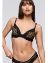 Andres Sarda Deep plunge bra wild BREMER