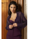 Chemisier soie transparent purple VARIATION DESIR