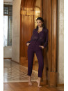Lise Charmel purple Silk shirt transparent VARIATION DESIR