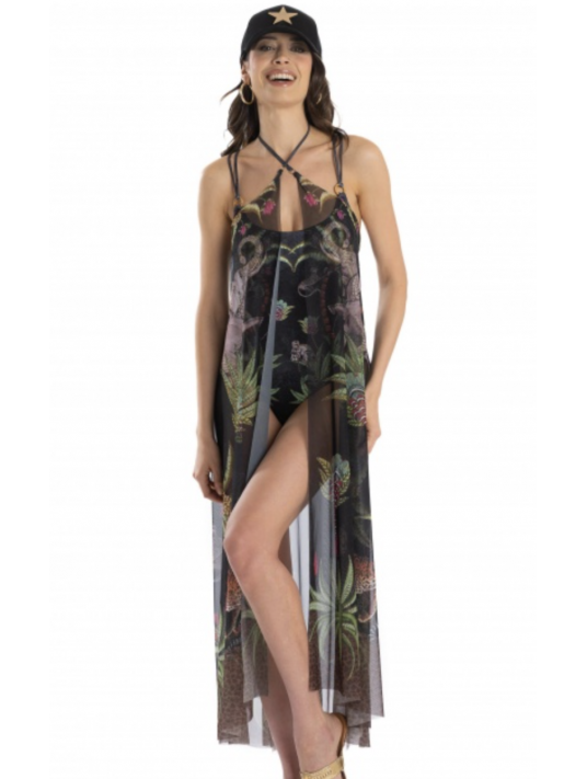 PIN UP Long sarong SAFARI