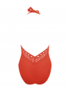 Lise charmel Maillot une pièce orange AJOURAGE COUTURE