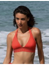 Triangle bra orange AJOURAGE COUTURE