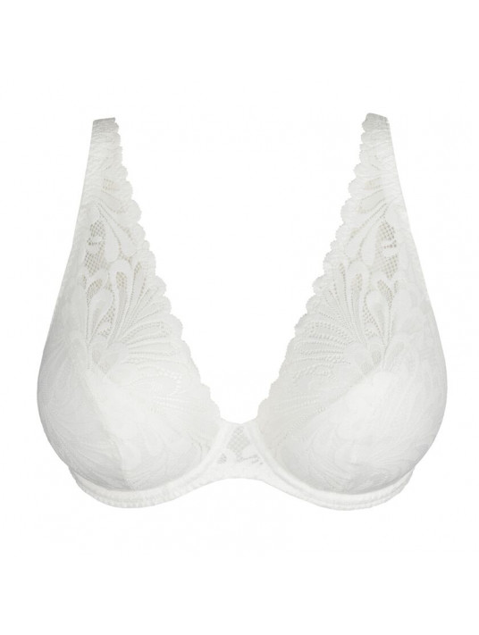 Twist Triangle Plonged bra natural RUPI