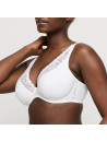 Twist Triangle Plonged bra natural RUPI