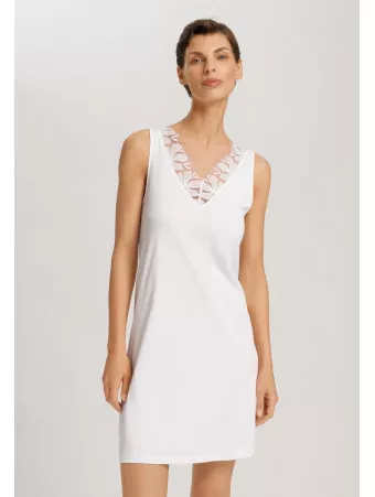 Hanro Chemise de nuit sans manches coton KALEA