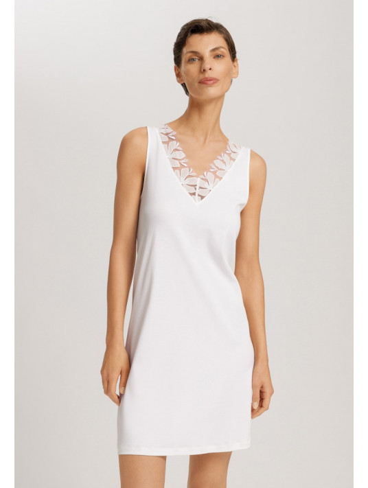 Hanro Chemise de nuit sans manches coton KALEA
