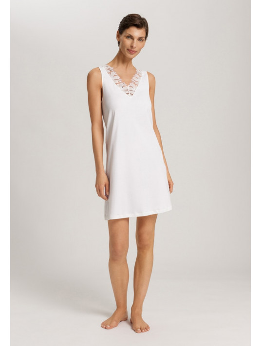 Hanro Chemise de nuit sans manches coton KALEA