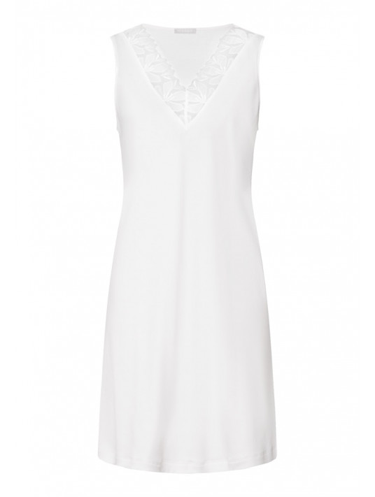 Hanro Chemise de nuit sans manches coton KALEA