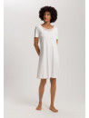 Hanro Short-sleeved cotton nightdress KALEA