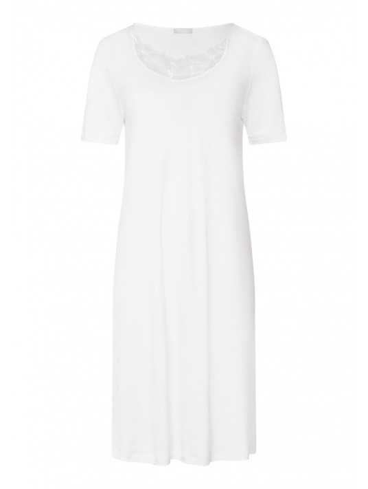 HAnro Chemise de nuit manches courtes coton KALEA