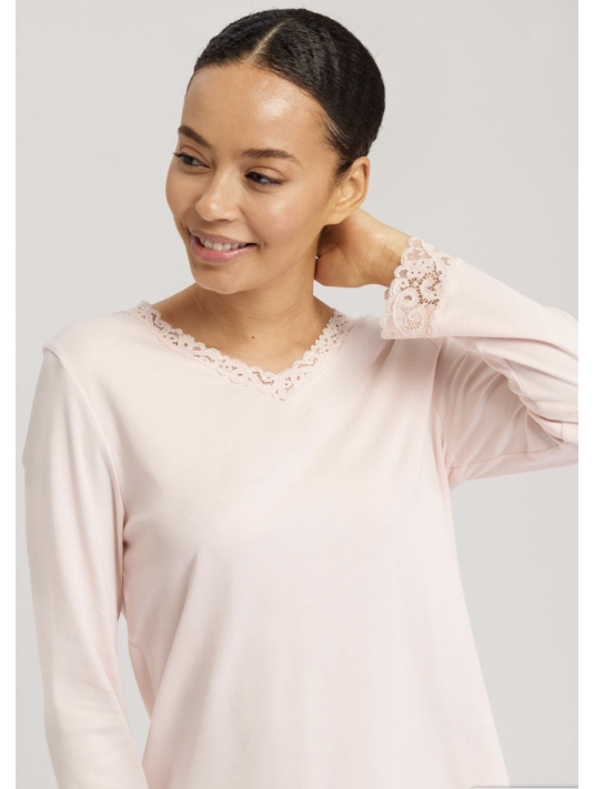 Pyjama manches longues rose MOMENTS