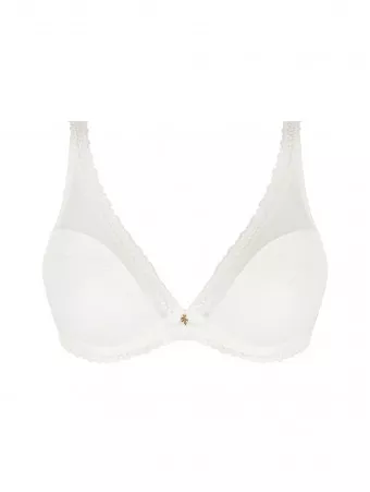 Half padded triangle bra EXQUISE EN DENTELLE