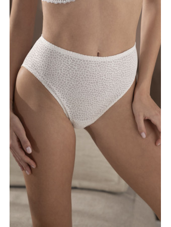 Antigel Slip haut écru EXQUISE EN DENTELLE