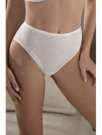 Antigel Slip haut écru EXQUISE EN DENTELLE
