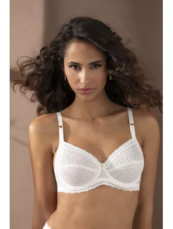 Antigel Soutien-gorge armatures écru EXQUISE EN DENTELLE
