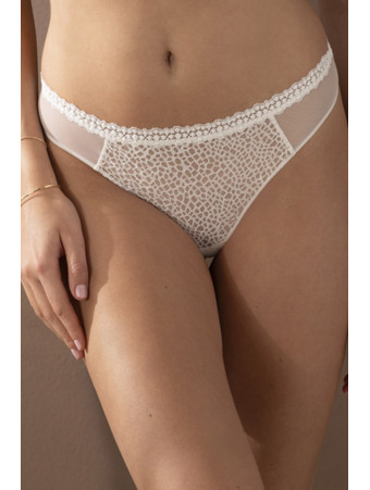 ANtigel Tanga écru EXQUISE EN DENTELLE