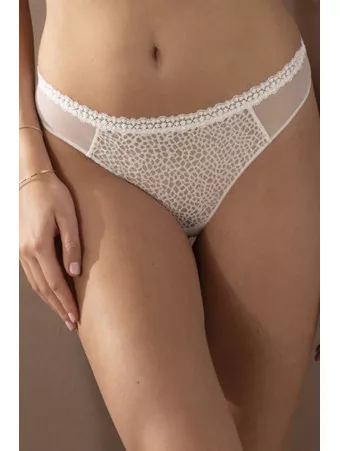 ANtigel Tanga écru EXQUISE EN DENTELLE