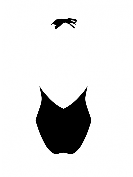 Nageur séduction noir GRACE INFINIE