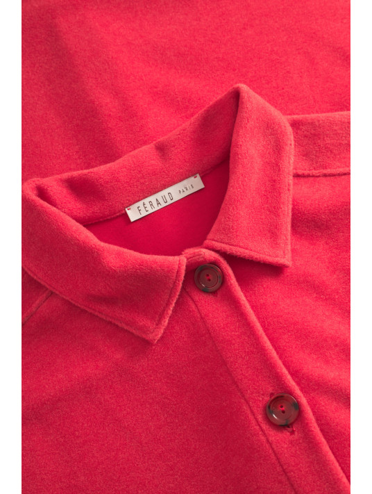 FERAUD bright red dressing gown