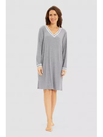 FERAUD Chemise de nuit gris modal