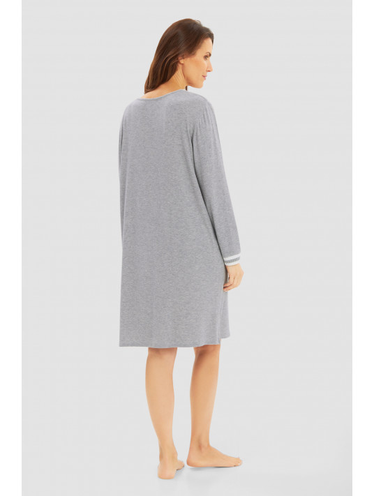 FERAUD Chemise de nuit gris modal