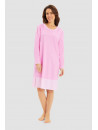 FERAUD Pink long-sleeved nightgown
